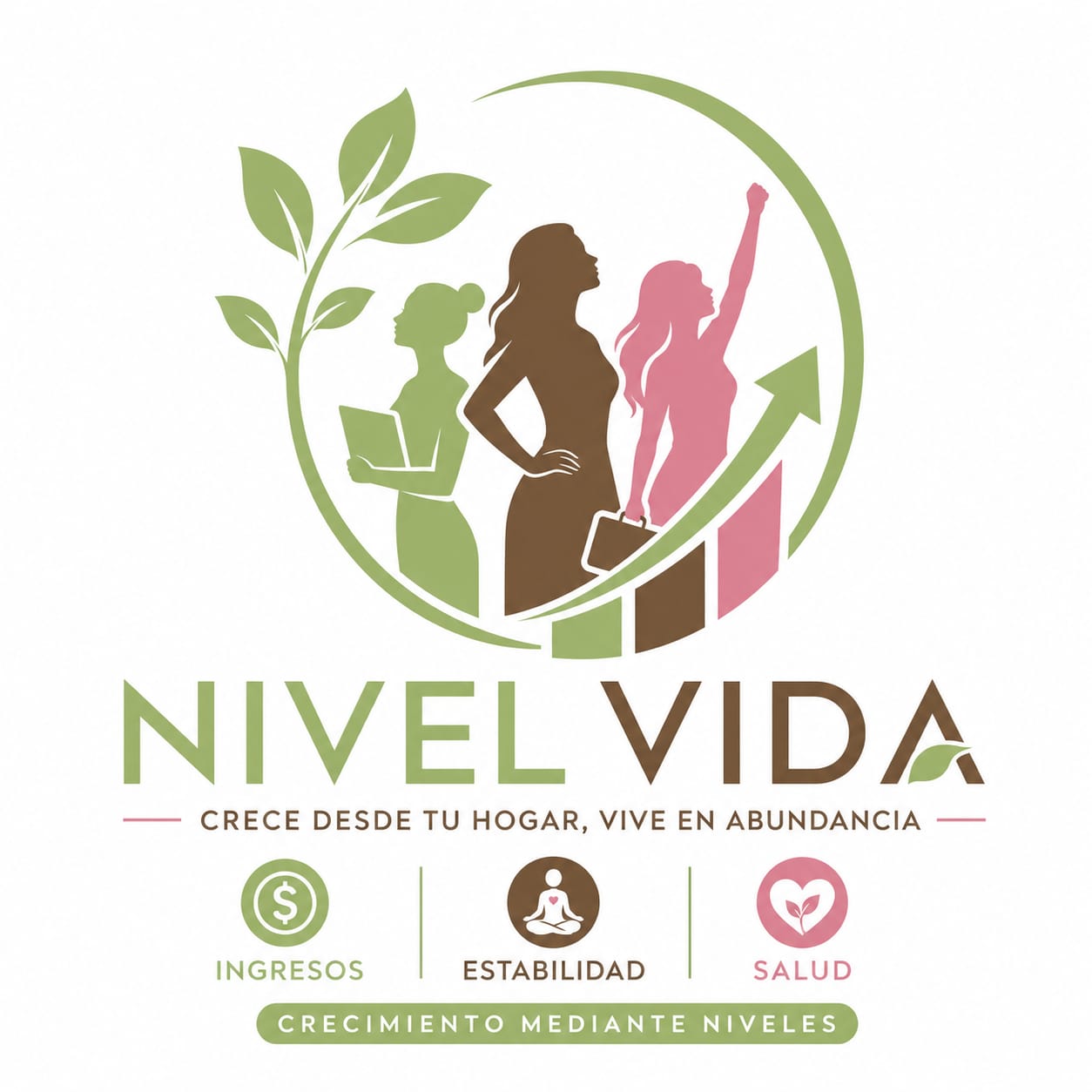 Logo oficial de Nivel Vida - Distribuidor Independiente Herbalife